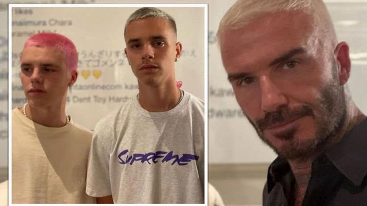 Cảnh sát Italy hỏi thăm David Beckham vì cậu con trai