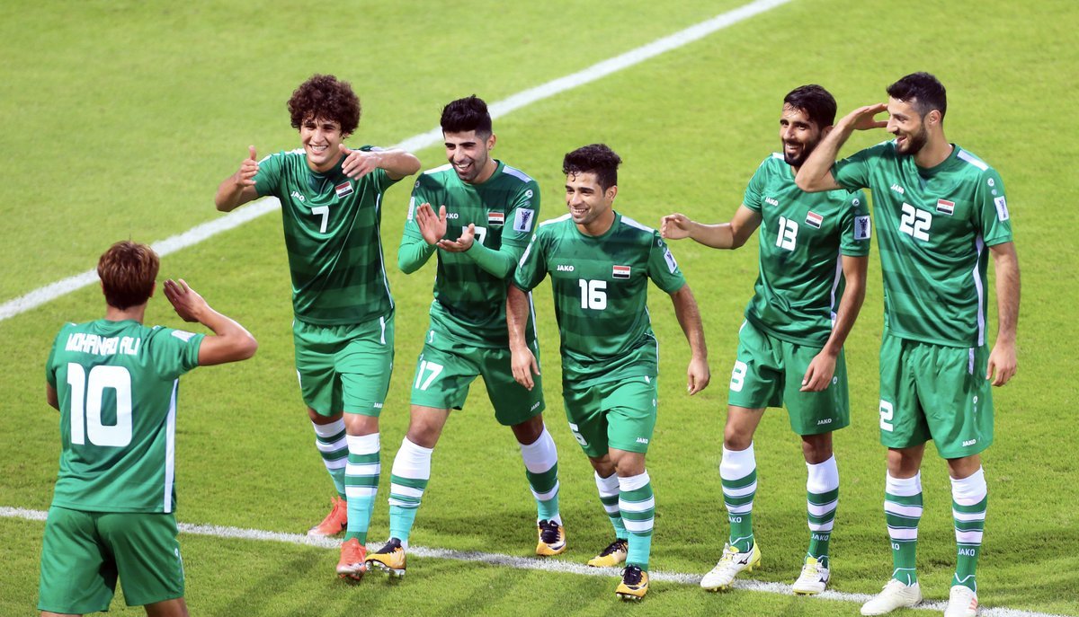 Đội tuyển Iraq chuẩn bị chinh phục vòng loại thứ 3 World Cup 2022