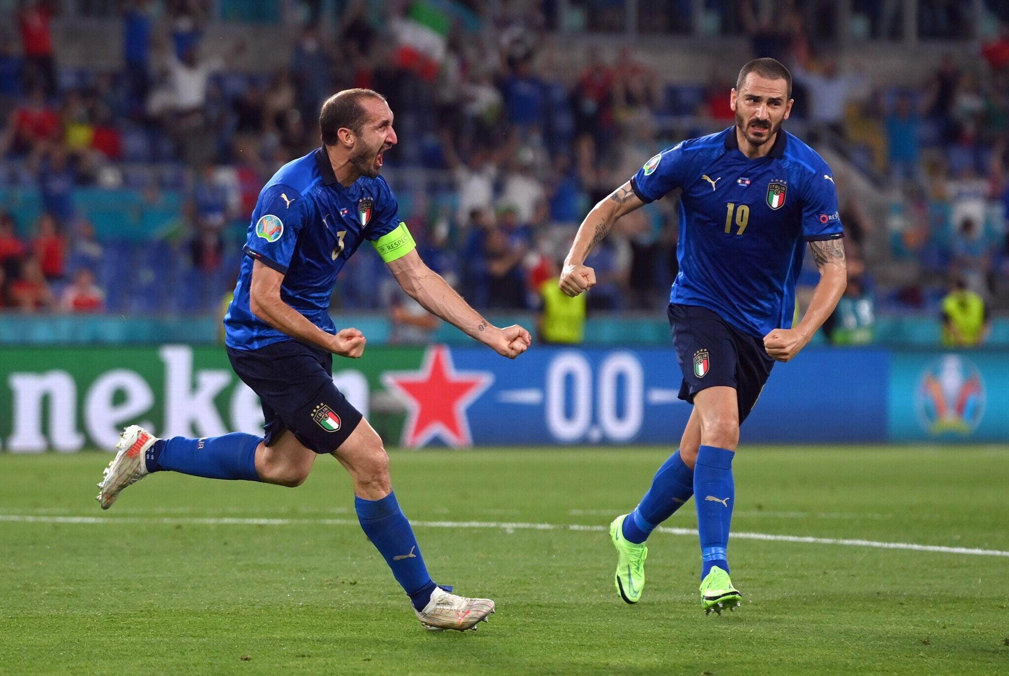 Trong trận chung kết Euro 2020, Leonardo Bonucci đã có pha ghi bàn quan trọng