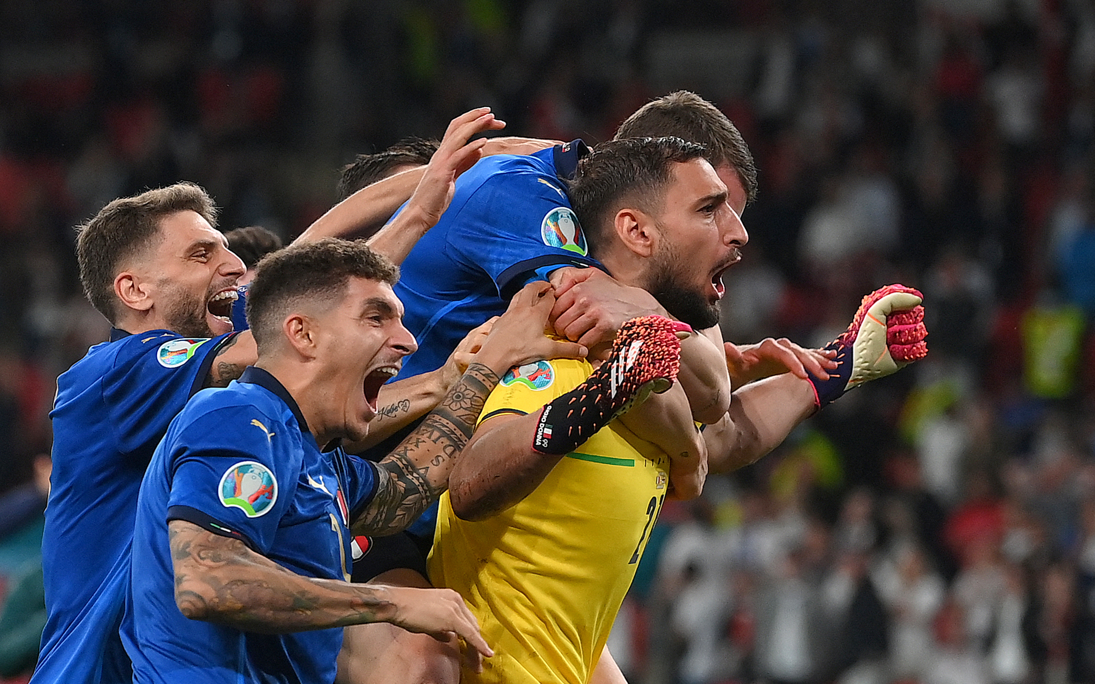 Italia sẽ nhận được số tiền 34 triệu Euro cho danh hiệu vô địch của mình